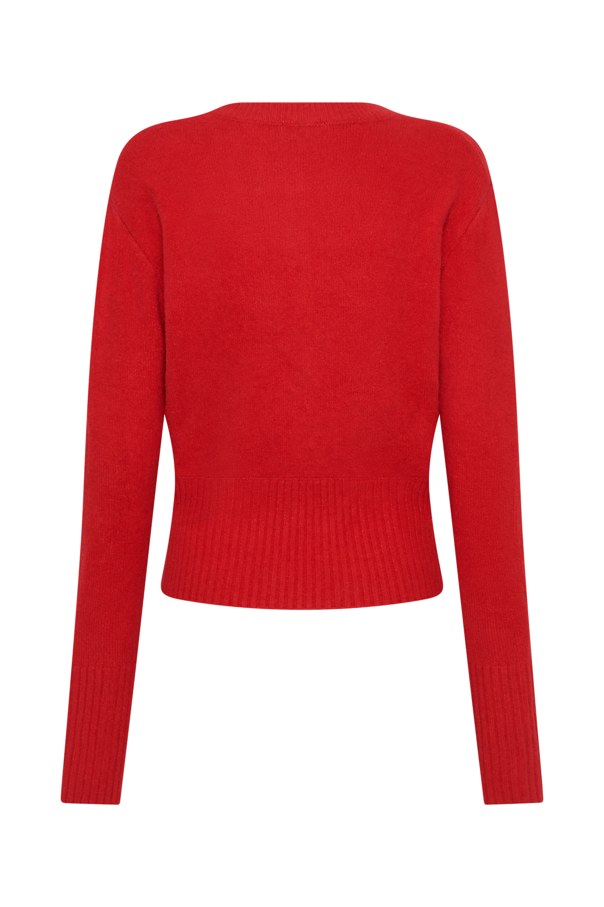 Genevieve Oversize Triko Hırka - Yakut