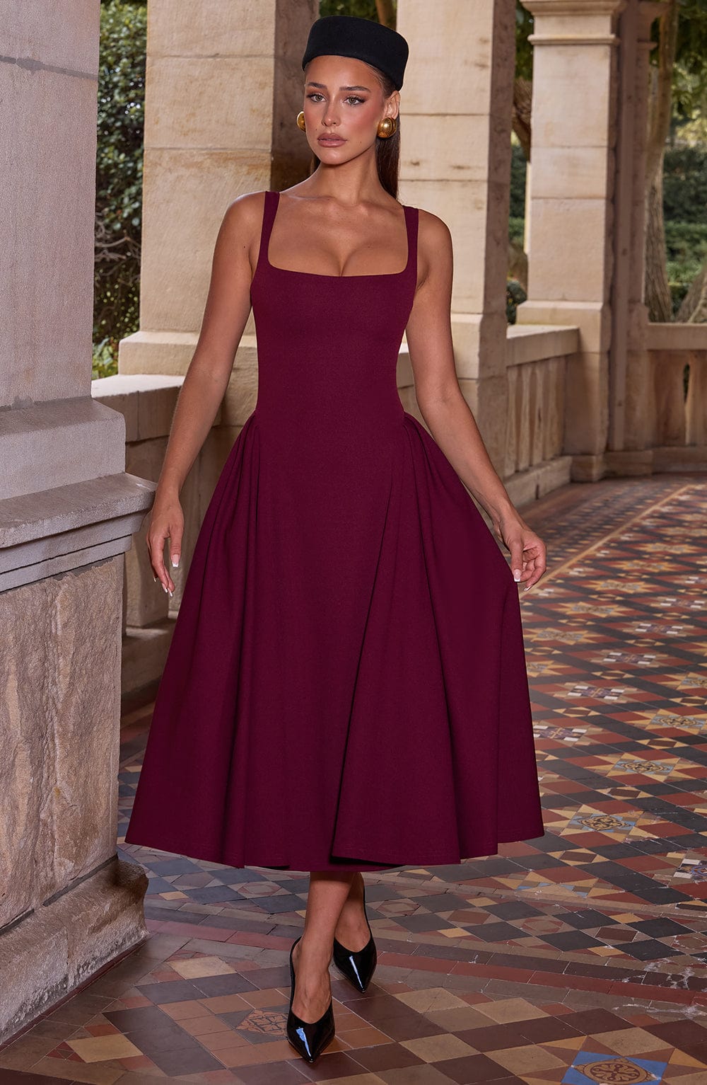 Celeste Midi Elbise