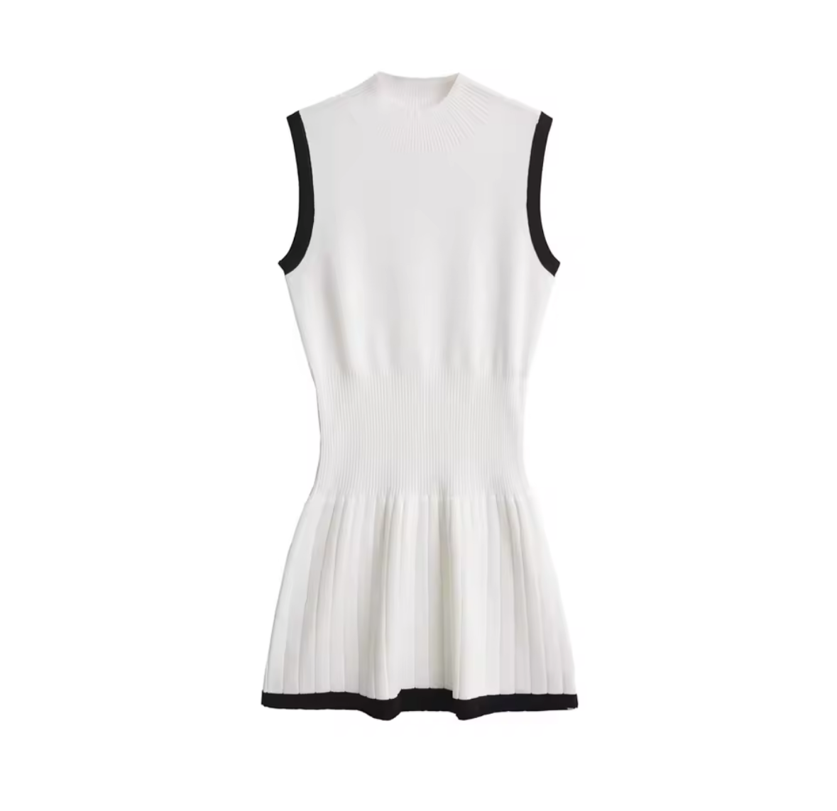 Nina Ribanalı Mini Elbise
