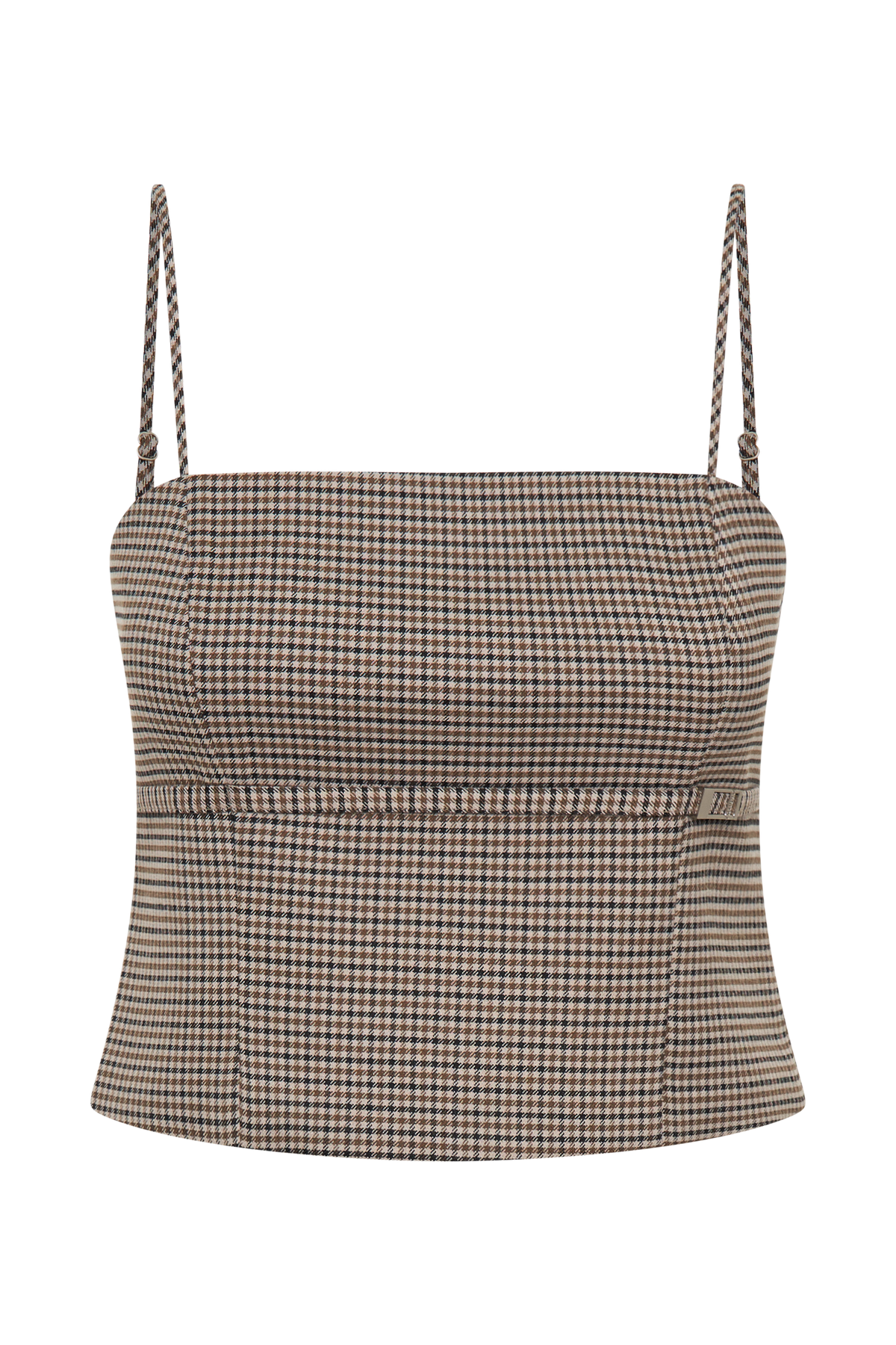 Aberley Crop Top - Tan Kareli