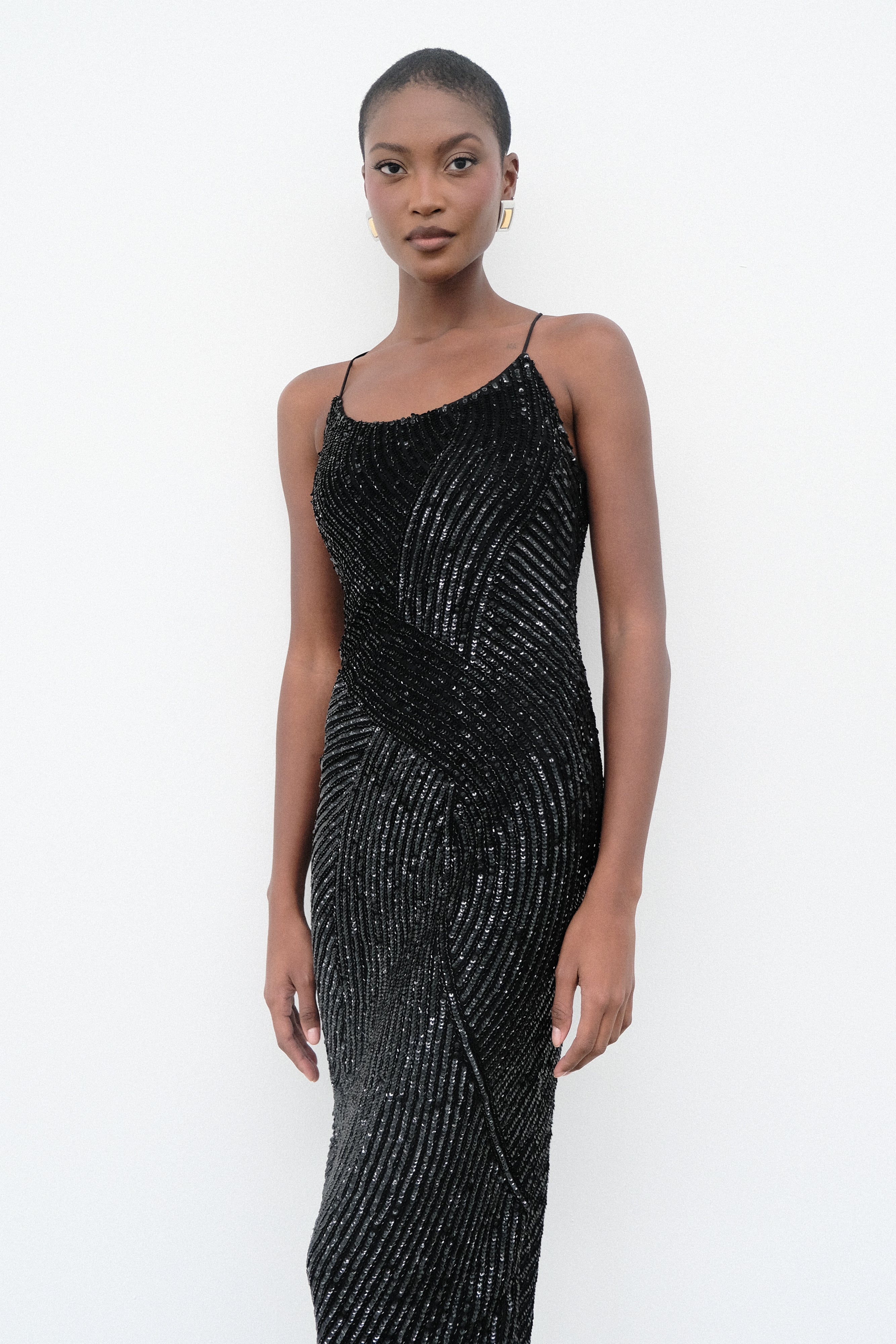 Tierra Payet Maxi Elbise - Siyah